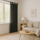 Dekoschal Ellen Schlaufen, 140x245cm - Anthrazit