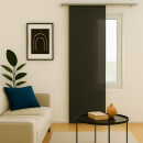 Flächenvorhang Schiebegardine Ellen mit Technik Anthrazit