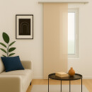 Flächenvorhang Ellen mit Zubehör - Beige