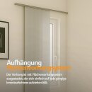Flächenvorhang Schiebegardine Ellen Hellgrau ohne Technik