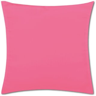 Kissenhülle "Ellen" im modernen Uni-Design Pink 30 x 30 cm