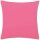 Kissenhülle "Ellen" im modernen Uni-Design Pink 30 x 30 cm