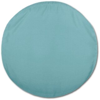 Kissenhülle Ellen, Ø 60cm - Türkis