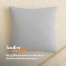 Kissenhülle "Ellen" im modernen Uni-Design Grün 40 x 40 cm