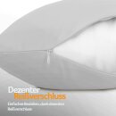 Kissenhülle "Ellen" im modernen Uni-Design Grün 50 x 50 cm