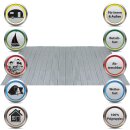 Vorzeltteppich Camping wetterfest Dunkelgrau 250x300 cm