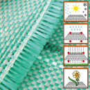 Vorzeltteppich Camping wetterfest Hellgrün 250x350 cm