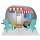 Vorzeltteppich Camping wetterfest Hellgrau 250x450 cm