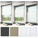 Plissee 105 x 130cm schlammgrau - oliv