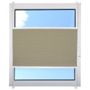 Plissee 105 x 130cm schlammgrau - oliv