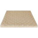 Waschmaschinenbezug mit Gummizug 60x60cm Creme