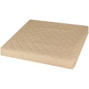 Waschmaschinenbezug mit Gummizug 60x60cm Creme