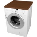 Waschmaschinenbezug mit Gummizug 60x60cm Braun