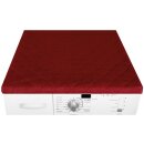 Waschmaschinenbezug mit Gummizug 60x60cm Rot