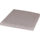 Waschmaschinenbezug mit Gummizug 60x60cm Grau