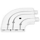Innenlaufschiene 90cm 3 - läufig + 2er Set Rundbogen