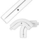 Innenlaufschiene 270cm 1 - läufig + 2er Set Rundbogen