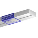 Gardinenschiene Komplettset inkl. Zubehör Weiß...
