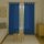 2er Set Dekoschal Schlaufe 140 x 175 cm blau - mittelblau