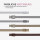 Cafehausstange Scheibenstange ausziehbar (Schrauben oder Kleben) Gold messing 50-75 cm