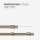 Cafehausstangen gold - messing 75 - 125cm