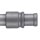 Cafehausstangen silber - chrom matt 50 - 75cm