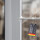 Klemmstange Easy - ausdrehbar ( Weiß Globe ) 60-80 cm