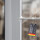 Klemmstange Easy - ausdrehbar ( Weiß Globe ) 80-100 cm