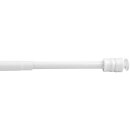 Klemmstange mit Schraubtechnik ausziehbar ohne Bohren (Saugnapf) weiß - perlweiß 40 - 60 cm