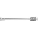 Klemmstange mit Schraubtechnik ausziehbar ohne Bohren (Saugnapf) silber - chrom matt 40 - 60 cm