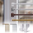 Vitragestangen ausziehbar 2er-Pack