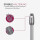 Vitragestangen ausziehbar 2er-Pack Silber Chrom matt 40-60 cm + 4 Schraubhaken