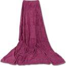 Kuscheldecke Microfaser Helle Farben