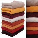 Kuscheldecke 220cm x 240cm beige - sandbeige