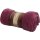 Kuscheldecke Tagesdecke Microfaser Decke Wohndecke 220cm x 240cm altrose - pflaume