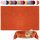 Haustierdecke - Kuscheldecke für Hunde terracotta - ochre 80x120cm