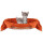 Tierdecke Katzendecke Mikrofaser ca. 80x120cm terracotta - rostbraun