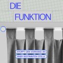 Gardinenstopper - Zwischenfeststeller (6 Stk.)
