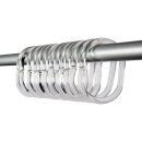 Duschvorhang Ring Transparent (12er Pack)