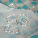 Duschvorhang Ring Transparent (12er Pack)
