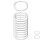 Duschvorhang Ring Transparent (12er Pack)
