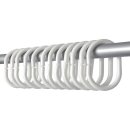 Duschvorhang Ring Weiß  (12er Pack)