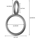 Deko-Ringe Typ A für Freihand-Fensterdeko (2er Pack)