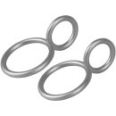 Deko-Ringe Typ A für Freihand-Fensterdeko (2er Pack)