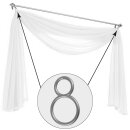 Deko-Ringe Typ B für Freihand-Fensterdeko (2er Pack)