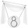 Deko-Ringe Typ B für Freihand-Fensterdeko (2er Pack)