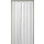 Dekoschal Streifen halbtransparent Universalband 140x 145cm weiß - perlweiß