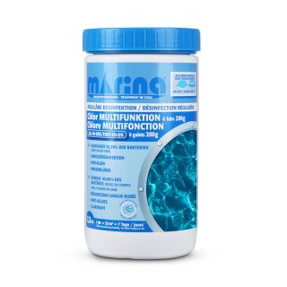 6 Tabs á 200g - Große Pools (25m³)