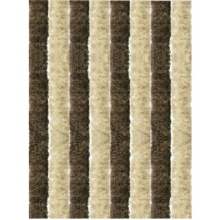 Unistreifen Beige und Braun