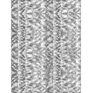 Meliert Hellgrau und Weiß